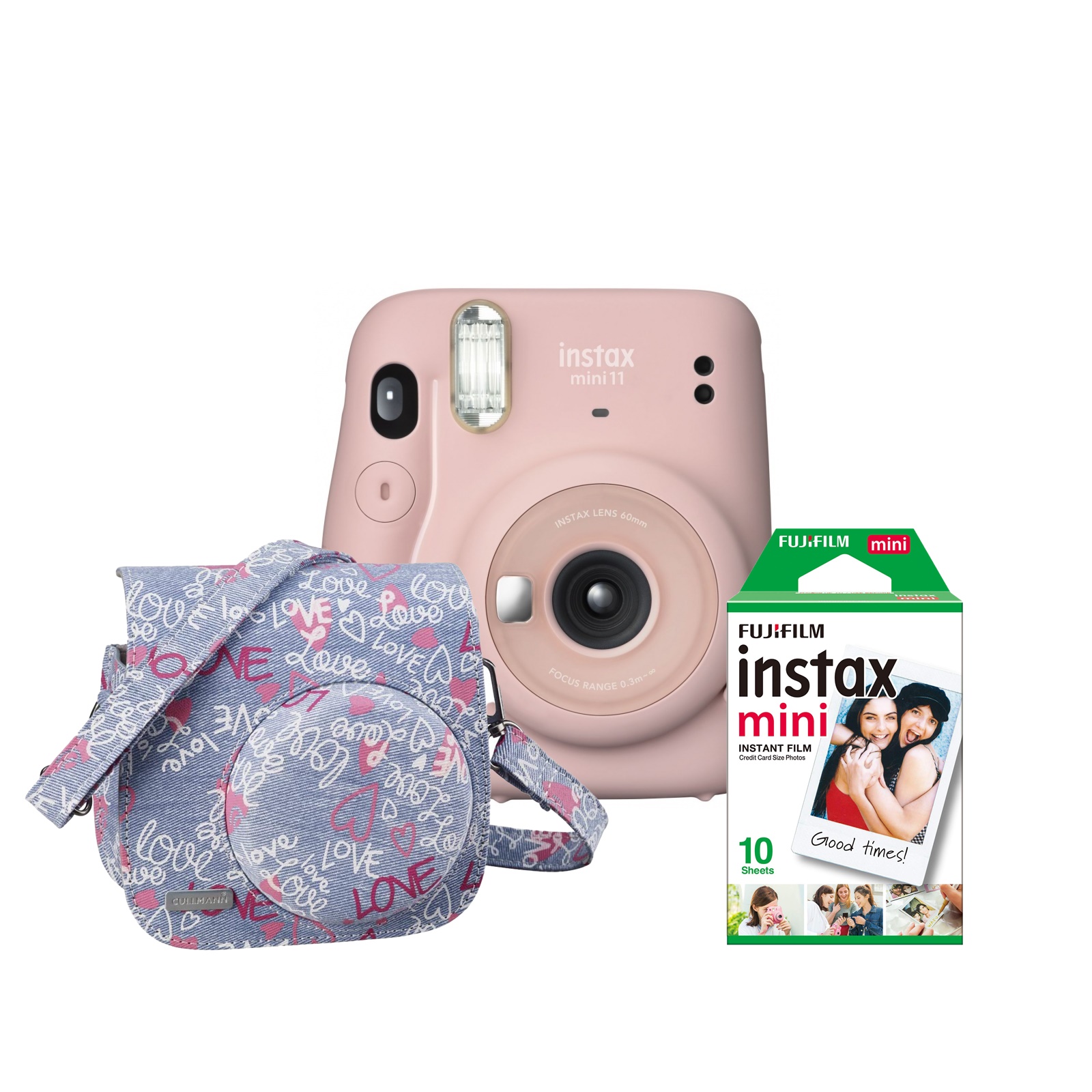 Besluit Turbulentie Adviseren FUJIFILM instant fotoaparat Instax Mini 11 Blush Pink Set – Foto Žunić